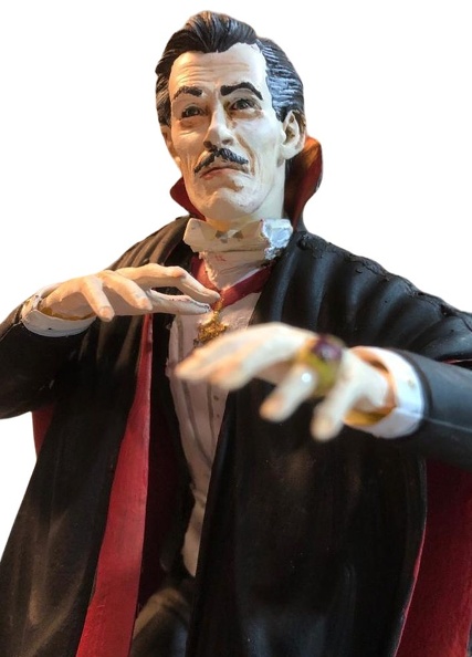 House of DraculaJohn Carradine Replacement HeadPlus Dracula Replacement Resin Base
Sculpted by Jeff Yagher
Scale/Size: 1:8
Modeler: Charles Lindberg
View This Item In The Website Galler675.jpg